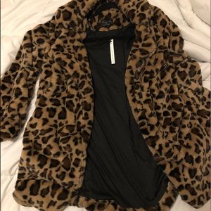 Leopard coat